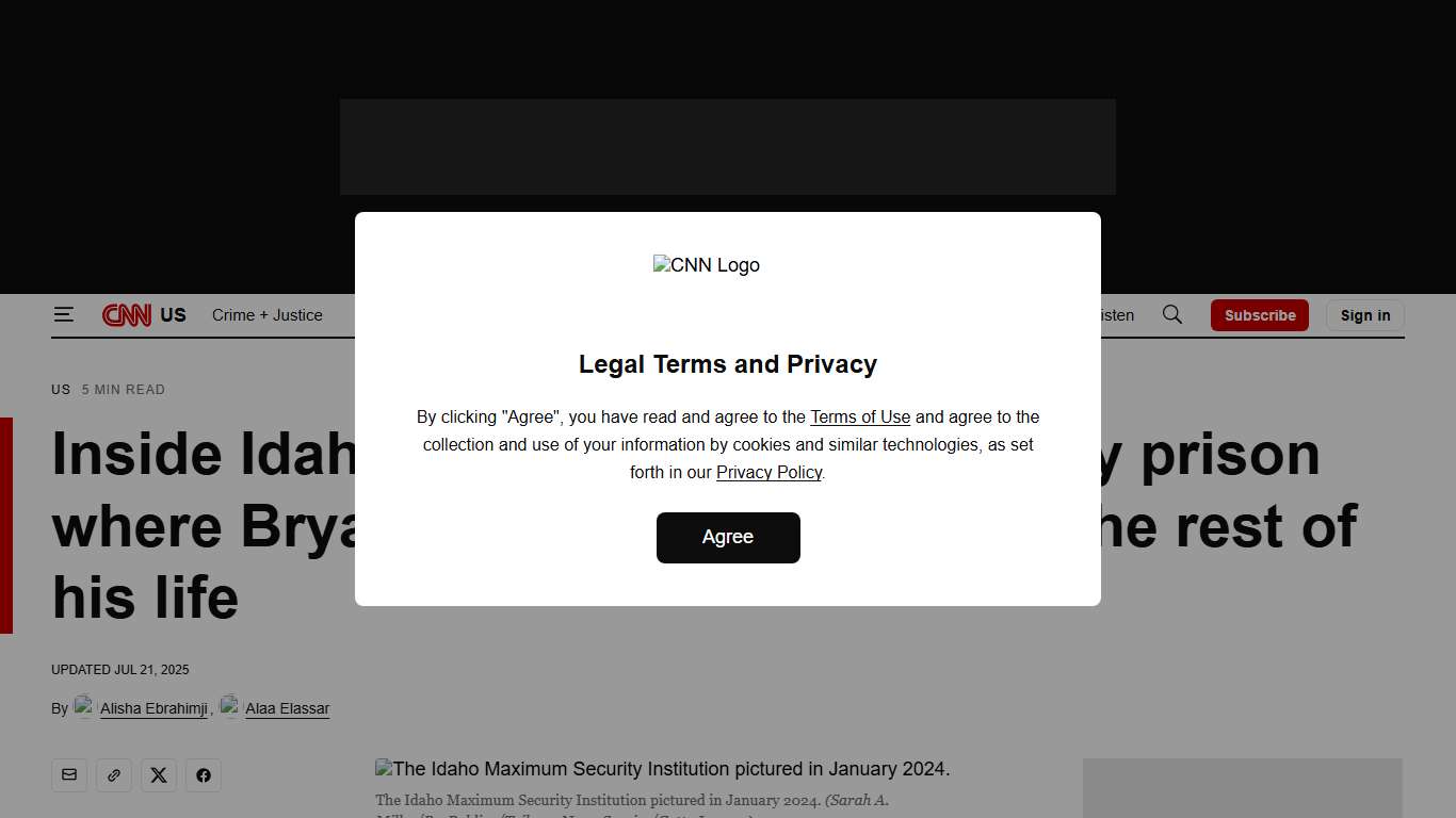 Inside Idaho’s only maximum security prison where Bryan Kohberger may spend the rest of his life CNN